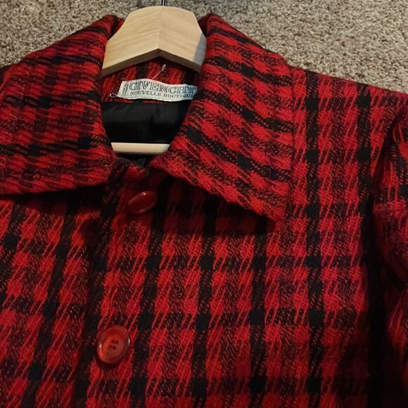 Givenchy plaid blazer jacket 80s - Picture 6 of 12